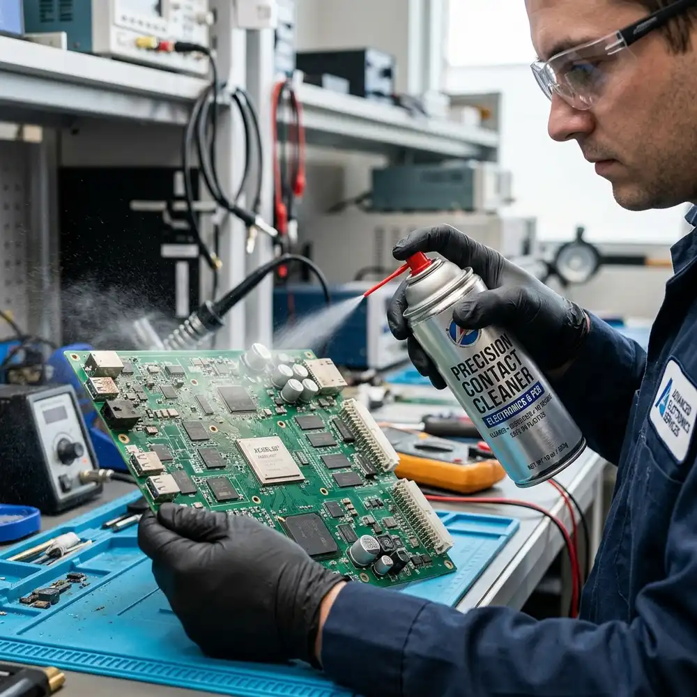 Aerosol Contact Cleaners: Dielectric Strength & Safety