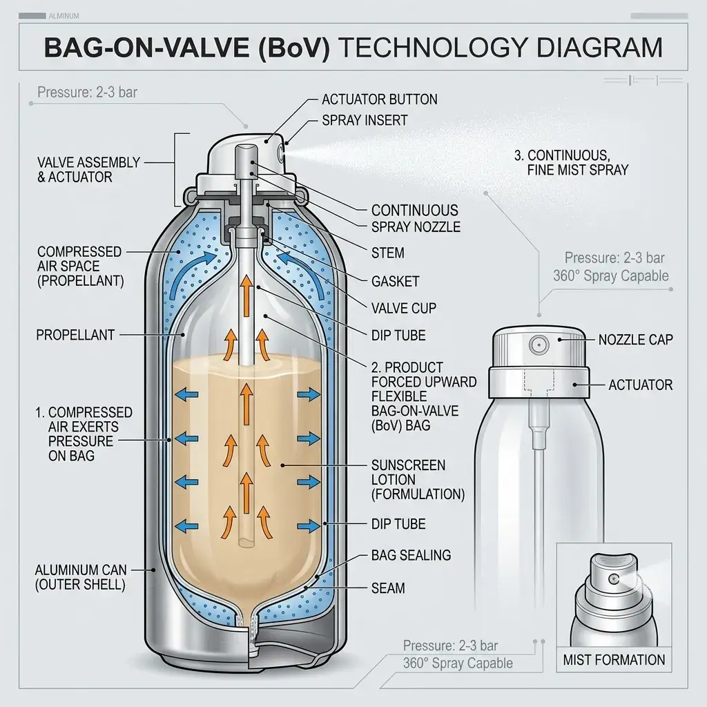 Aerosol Sunscreen Production: Technical Guide for Founders