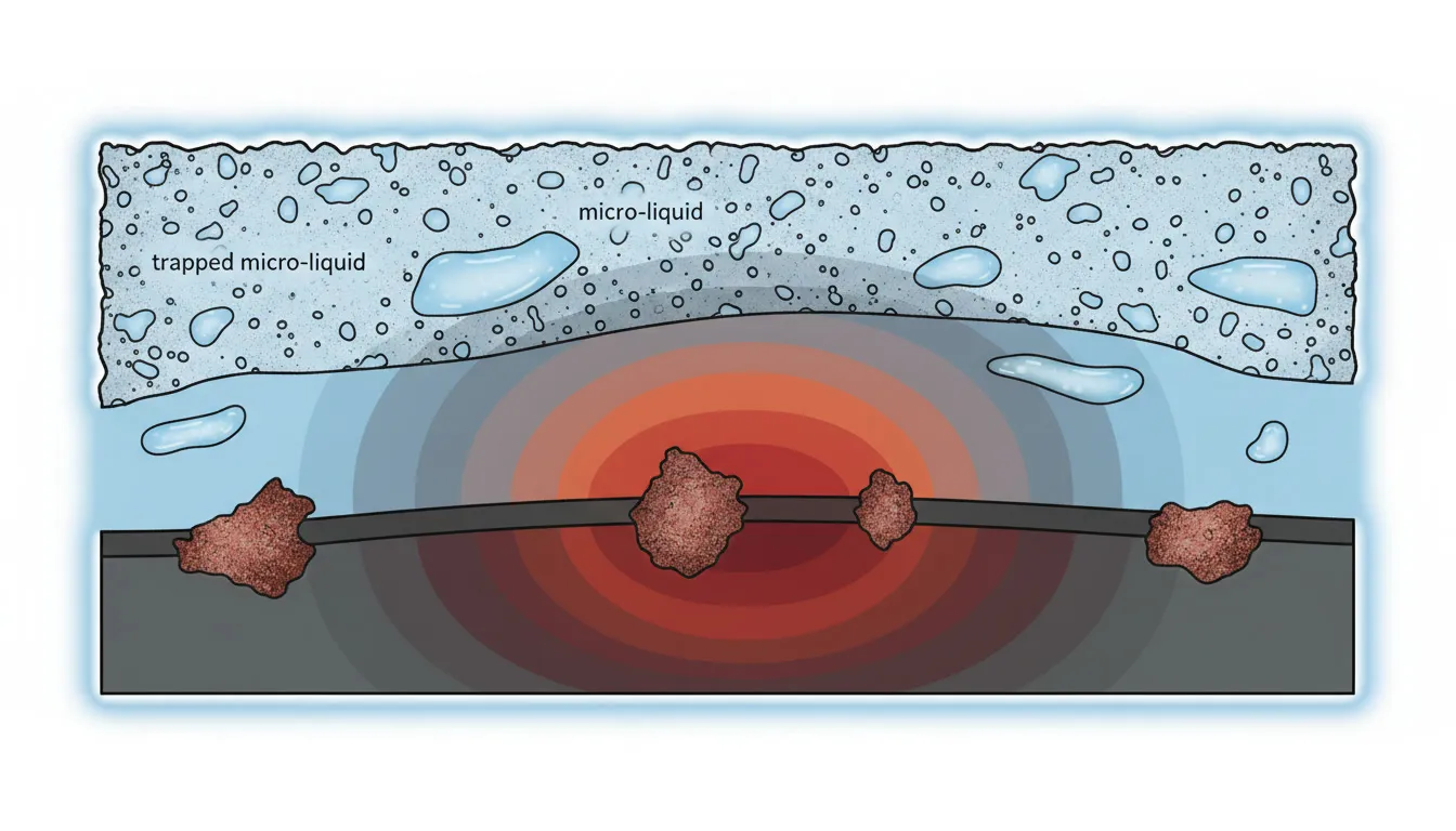 Microscopic visualization of corrosion micro-environments inside coating defects