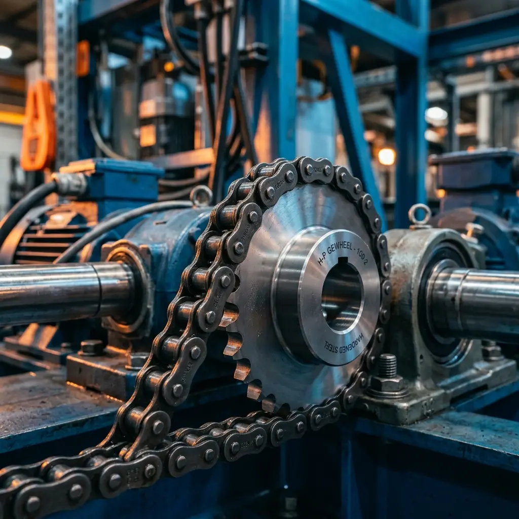 Industrial drive gears and roller chain system with solid lubricant wear protection — Global Aerosols