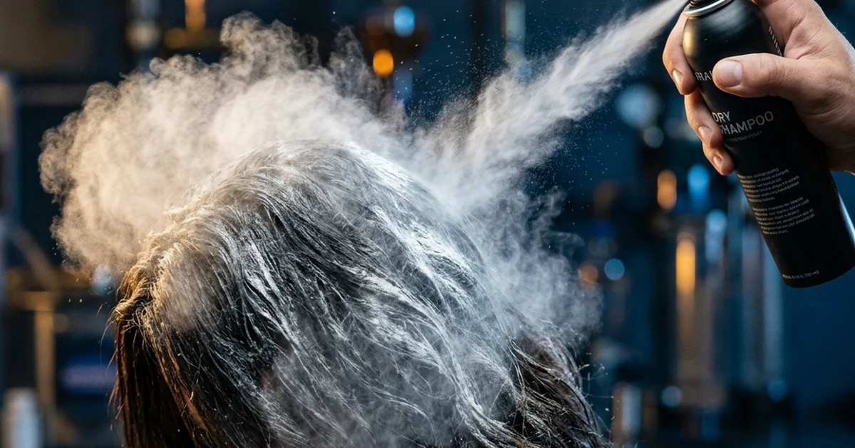 Dry Shampoo Aerosol Formulation: Starch & Propellant