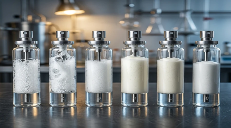 aerosol foam density comparison infographic — Global Aerosols infographic