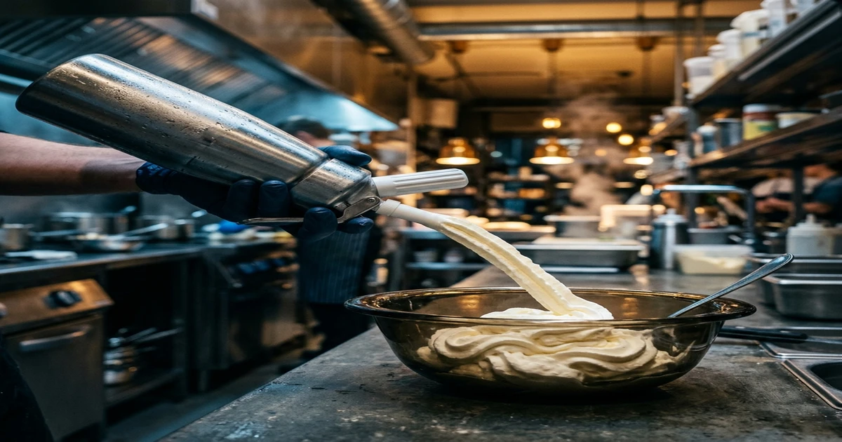 Food-Grade Aerosols: Nitrous Oxide and CO₂ in Whipping Cream & Beverages