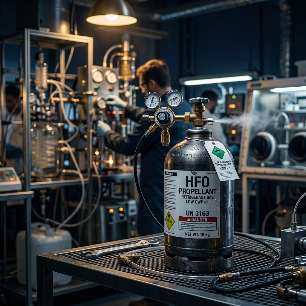 HFO-1234ze Propellant: Low-GWP Alternative to HFC-134a Explained